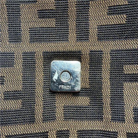 Vintage Fendi Zucca Baquette Shoulder Bag - Picture 8 of 11